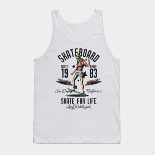 Skateboard California Tank Top